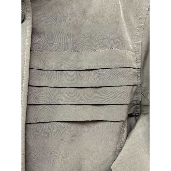 Mackintosh New England Hooded jacket Womens Small Tan Neutral Snap/Zip Mature - Picture 5 of 12